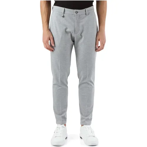 Skinny Fit Viscose Pants with Button and Zip Closure , male, Sizes: 2XL, S, M, L, XL - Antony Morato - Modalova