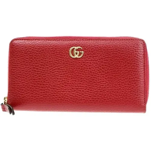 Pre-owned Leather wallets , female, Sizes: ONE SIZE - Gucci Vintage - Modalova