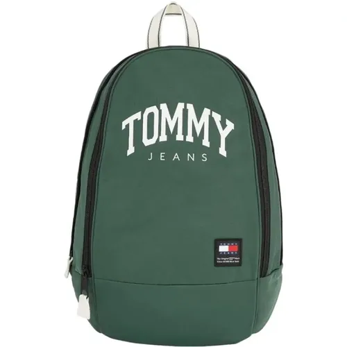 Mens Backpack, Tjm Prep Am0Am12129 , male, Sizes: ONE SIZE - Tommy Jeans - Modalova