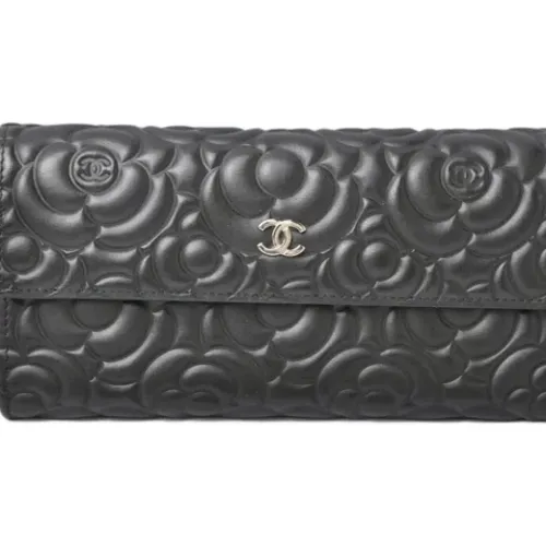 Pre-owned Leather wallets , female, Sizes: ONE SIZE - Chanel Vintage - Modalova