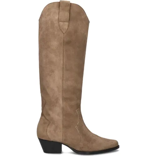 Indie Wildleder Stiefel Taupe , Damen, Größe: 38 EU - Toral - Modalova