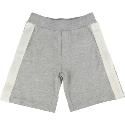 Kinder Bermuda Shorts - Grau, Regular Fit - Moncler - Modalova