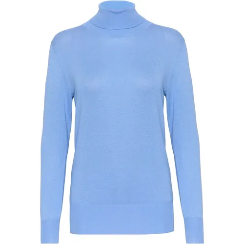 Rollkragenpullover Kornblau , Damen, Größe: 2XL - Kaffe - Modalova