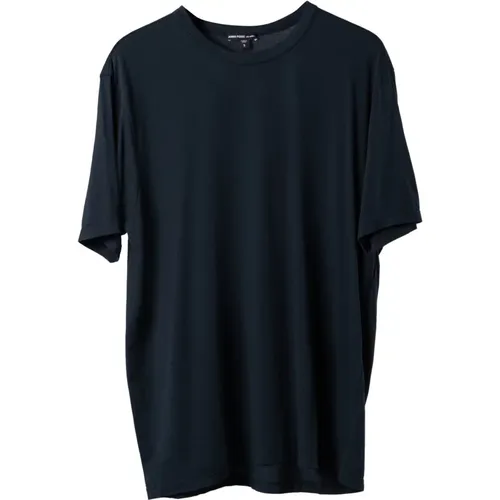 Japan Cotton Crewcrewneck T-Shirt , Herren, Größe: L - James Perse - Modalova