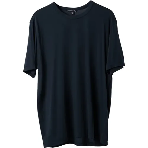 Japan Cotton Crewcrewneck T-Shirt , Herren, Größe: M - James Perse - Modalova