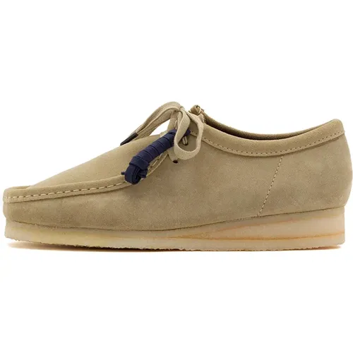 Originals Wallabee Herren Wildlederschuhe , Herren, Größe: 44 EU - Clarks - Modalova