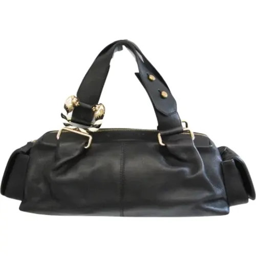 Pre-owned Leather handbags , female, Sizes: ONE SIZE - Bvlgari Vintage - Modalova