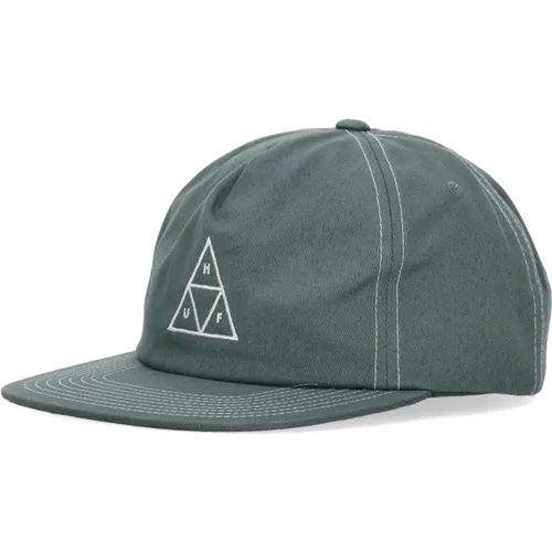 Triangle Snapback Cap Cotton Material , male, Sizes: ONE SIZE - HUF - Modalova