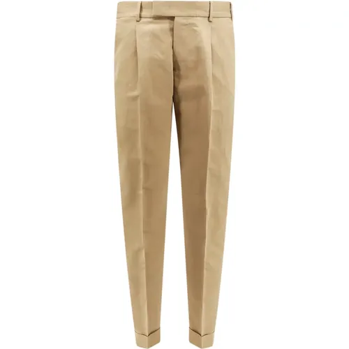 Button and Zip Trousers , male, Sizes: XL - PT Torino - Modalova