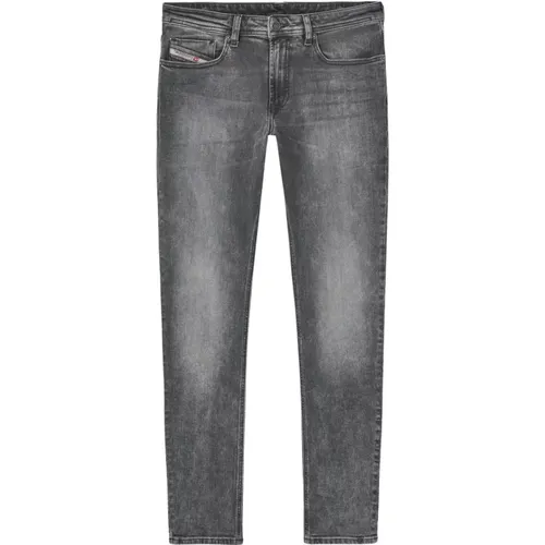 Graue Gewaschene Jeans , Herren, Größe: W34 - Diesel - Modalova