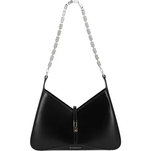 Leather Cut-Out Shoulder Bag , female, Sizes: ONE SIZE - Givenchy - Modalova