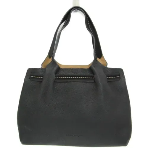 Pre-owned Leather totes , female, Sizes: ONE SIZE - Salvatore Ferragamo Pre-owned - Modalova