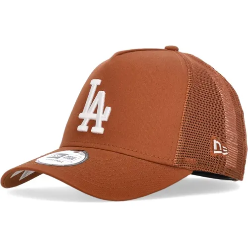 Dodgers Trucker Kappe Erdbraun/Weiß - new era - Modalova