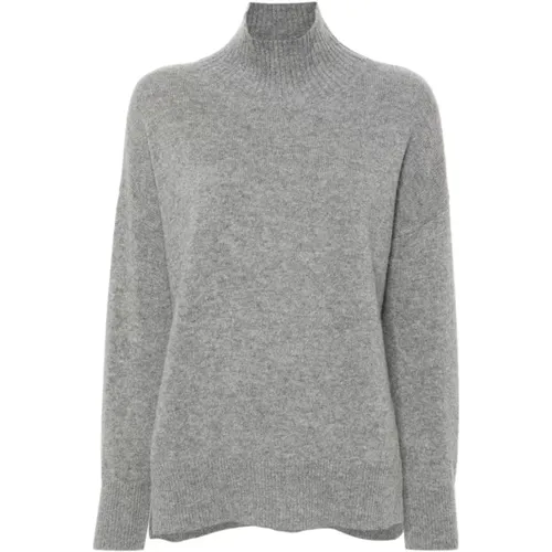 Graue Pullover für Männer , Damen, Größe: S - Roberto Collina - Modalova