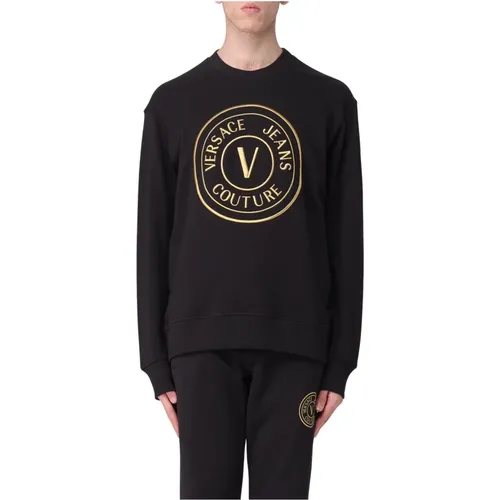 Stylish Men's Sweater , male, Sizes: XL, M, L - Versace - Modalova