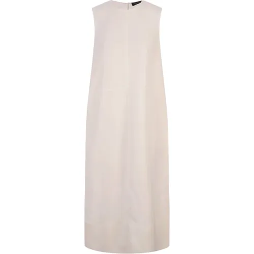 Timeless Linen Midi Dress , female, Sizes: M, 2XS, S - Fabiana Filippi - Modalova