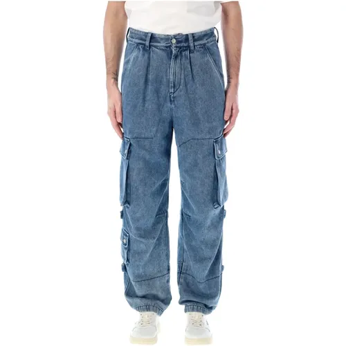 Light Cargo Denim Jeans , male, Sizes: 2XS, 4XS, 3XS - Isabel marant - Modalova