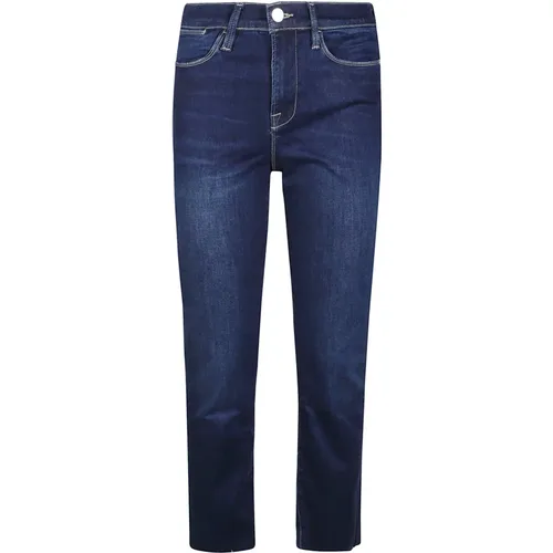 Le High Gerades Jeans , Damen, Größe: W31 - Frame - Modalova