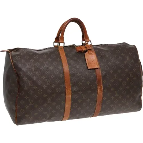 Pre-owned Canvas travel-bags , female, Sizes: ONE SIZE - Louis Vuitton Vintage - Modalova