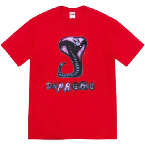 Snake Limited Edition Tee , male, Sizes: M, XL, 2XL - Supreme - Modalova