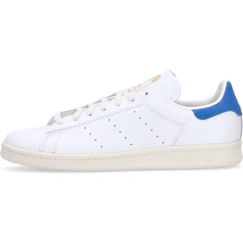 Stan Smith Niedriger Sneaker Blauer Vogel , Herren, Größe: 45 1/3 EU - Adidas - Modalova