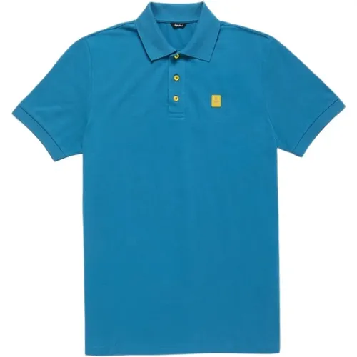 Baumwoll Polo Shirt , Herren, Größe: 3XL - RefrigiWear - Modalova