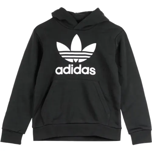 Jungen Trefoil Hoodie Leichter Sweatshirt - Adidas - Modalova