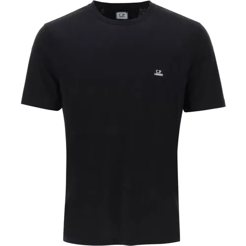 Regular Fit T-Shirt with Logo Patch , male, Sizes: XL, S, M, L - C.P. Company - Modalova
