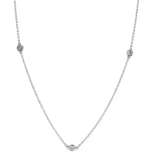 Pre-owned Metal necklaces , female, Sizes: ONE SIZE - Tiffany & Co. Pre-owned - Modalova