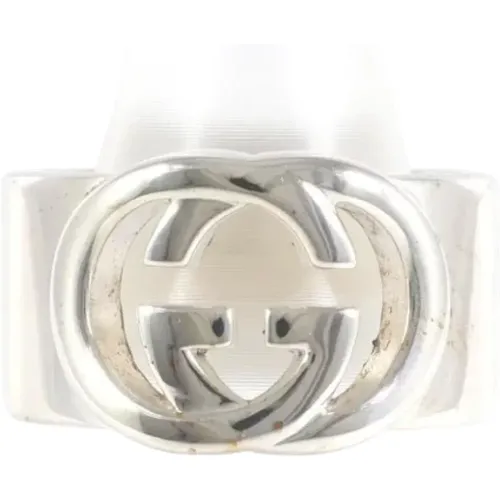 Pre-owned Metal rings , female, Sizes: ONE SIZE - Gucci Vintage - Modalova