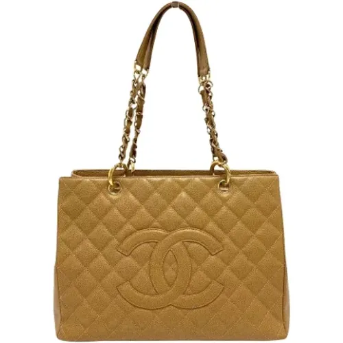 Pre-owned Leather totes , female, Sizes: ONE SIZE - Chanel Vintage - Modalova