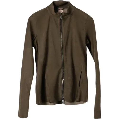 Leather Jacket , female, Sizes: S, M - Giorgio Brato - Modalova