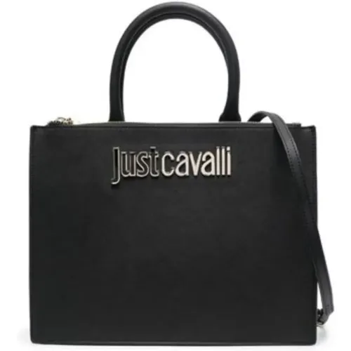 Schwarze Designer Tasche , Damen, Größe: ONE Size - Just Cavalli - Modalova