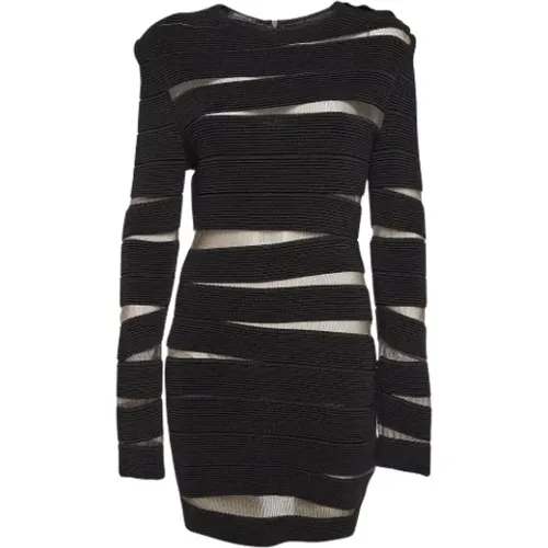 Pre-owned Knit dresses , female, Sizes: L - Balmain Pre-owned - Modalova