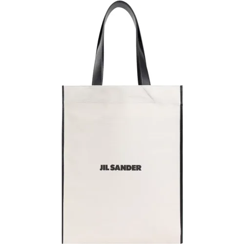 Neutral Tote Bag Shopper , male, Sizes: ONE SIZE - Jil Sander - Modalova