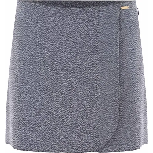 Wrap-Skort mit seitlichem Reißverschluss , Damen, Größe: L - Kocca - Modalova