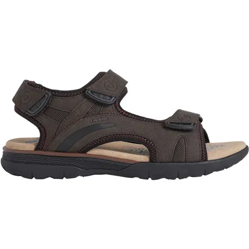 Sandalen , Herren, Größe: 43 EU - Geox - Modalova