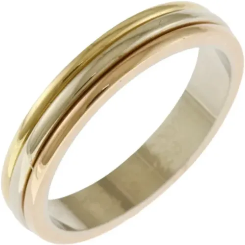 Pre-owned Gold rings , female, Sizes: ONE SIZE - Cartier Vintage - Modalova