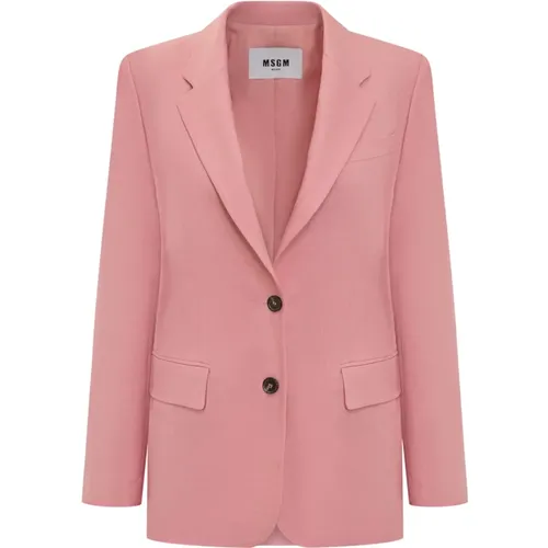 Eleganter Damen Blazer , Damen, Größe: S - MSGM - Modalova