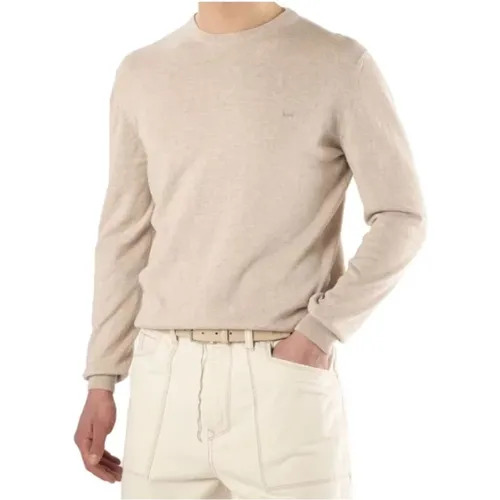 Sweater with Ribbed Trims , male, Sizes: 2XL, 3XL, M, S - Harmont & Blaine - Modalova