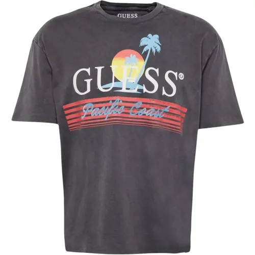 Short Sleeve T-Shirt , male, Sizes: 2XL - Guess - Modalova