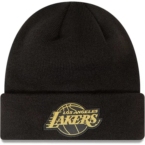 Lakers Metallic Badge Beanie - new era - Modalova