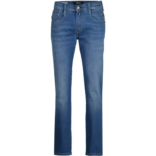 Slim-fit Jeans , Herren, Größe: W33 L36 - Replay - Modalova