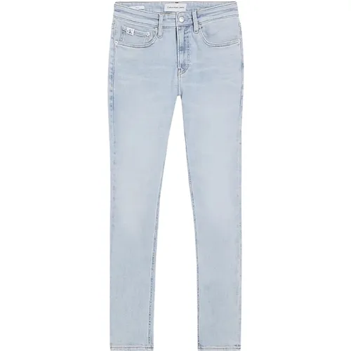 Denim Light Skinny Jeans Trendy Look , Herren, Größe: W38 L34 - Calvin Klein Jeans - Modalova