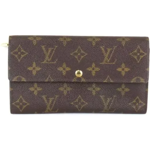 Pre-owned Canvas wallets , female, Sizes: ONE SIZE - Louis Vuitton Vintage - Modalova