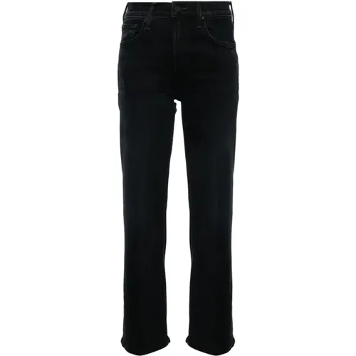 Denim Straight Leg Jeans , female, Sizes: W27, W25, W24, W29, W28, W30, W26 - Mother - Modalova