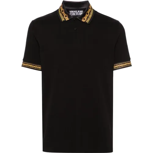 Polo Shirt for Men , male, Sizes: S, M, L - Versace Jeans Couture - Modalova