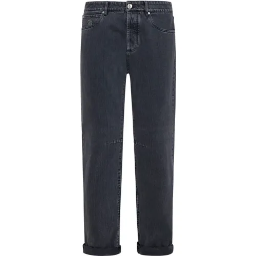 Stylish Jeans , male, Sizes: XL, 3XL, 2XL, M - BRUNELLO CUCINELLI - Modalova