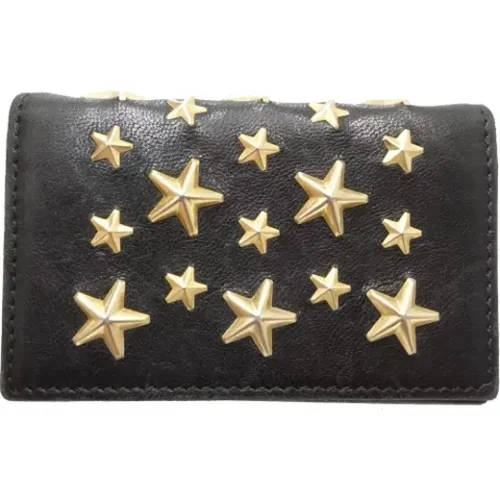 Pre-owned Leather wallets , female, Sizes: ONE SIZE - Jimmy Choo Pre-owned - Modalova