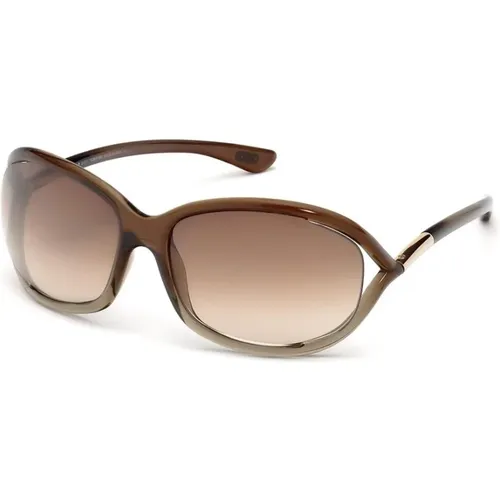 Jennifer Gradient Sunglasses , female, Sizes: 61 MM - Tom Ford - Modalova